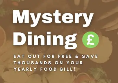 How to eat out at restaurants for free in the UK using Mystery Dining