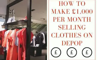 How to make £1,000 per month selling clothes on Depop