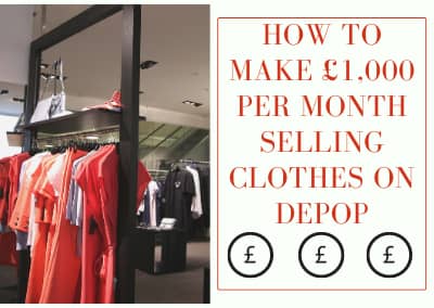 How to make £1,000 per month selling clothes on Depop