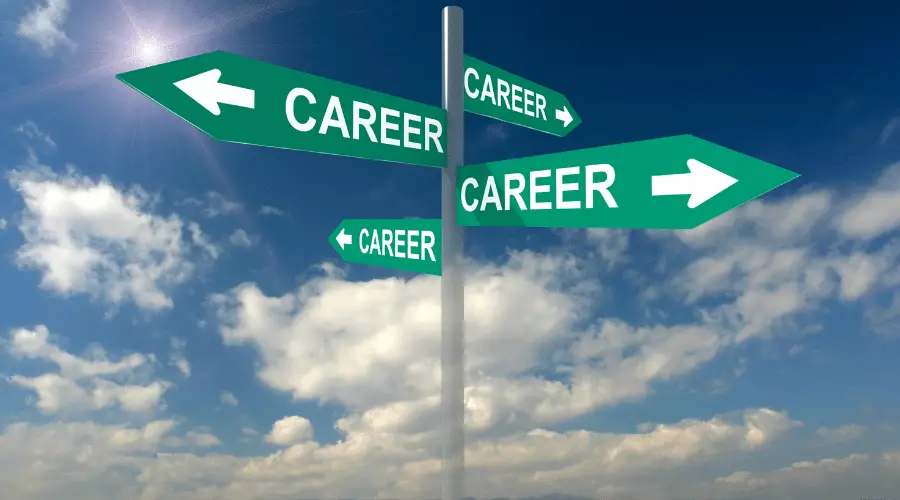 Embedded is an image of a sign-post with the word career sign-posted in each direction related to BDO