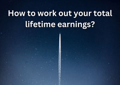 How to work out your total lifetime earnings
