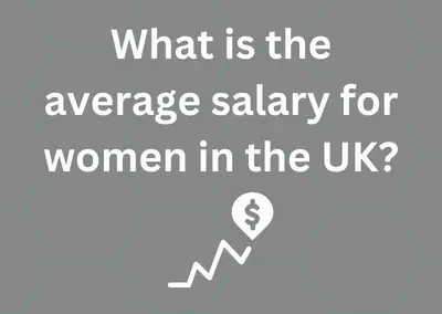What is the average salary for women in the UK?